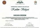 Doç. Dr. Hasan Erdem Genel Cerrahi sertifikası