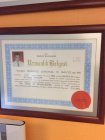 Prof. Dr. Cengiz Bahadır Fiziksel Tıp ve Rehabilitasyon sertifikası