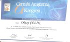 Op. Dr. Oktay Çelik Genel Cerrahi sertifikası