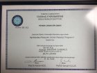 Uzm. Psk. Ayşegül Sabuncu Psikoloji sertifikası
