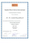 Prof. Dr. Mustafa Cemil Büyükkurt Diş Hekimi sertifikası