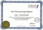 Uzm. Kl. Psk. Aslı Akdoğan Alkılıç Psikoloji sertifikası