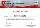 Op. Dr. Özgün Akgül Genel Cerrahi sertifikası