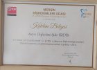 Dt. Şule Erden Diş Hekimi sertifikası