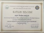 Doç. Dr. İbrahim Sakçak Genel Cerrahi sertifikası