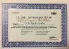 Uzm. Kl. Psk. Gülcihan Agaeva Psikoloji sertifikası