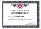 Op. Dr. Abdülaziz Temiz Ortopedi ve Travmatoloji sertifikası