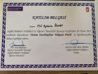 Uzman Dil ve Konuşma Terapisti Elif Aybeniz Özmet Dil Konuşma Bozuklukları sertifikası