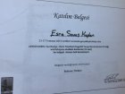 Dr. Psk. Esra Savaş Psikoloji sertifikası