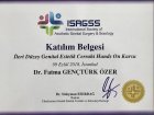 Op. Dr. Fatma Gençtürk Özer Kadın Hastalıkları ve Doğum sertifikası