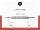Psk. Dan. Berfin Akgül Psikolojik Danışman sertifikası