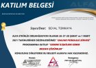 Uzm. Kl. Psk. Seval Tümkaya Psikoloji sertifikası