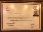 Uzm. Dr. Muzaffer Öztosun Geleneksel ve Tamamlayıcı Tıp sertifikası