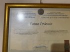 Dr. Fatma Özdemir Aile Danışmanı sertifikası