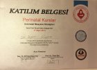 Op. Dr. İrem Güler Özgür Kadın Hastalıkları ve Doğum sertifikası