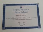 Pedagog Gülay Candar Pedagoji sertifikası