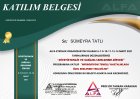 Dyt. Sümeyra Tatlı Diyetisyen sertifikası