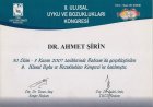 Op. Dr. Ahmet Şirin Kulak Burun Boğaz hastalıkları - KBB sertifikası