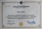 Dt. Pınar Mutlu Diş Hekimi sertifikası