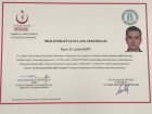 Uzm. Dr. Levent Sepit Geleneksel ve Tamamlayıcı Tıp sertifikası