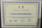 Uzm. Psk. Dan. Ceyda Gizem Karadere Psikolojik Danışman sertifikası
