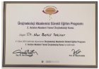 Op. Dr. Nur Betül Tekiner Kadın Hastalıkları ve Doğum sertifikası