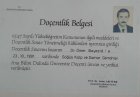 Prof. Dr. Ömer Bayezid Kalp Damar Cerrahisi sertifikası