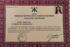 Uzm. Psk. Burcu Tay Küçükoğlu Psikoloji sertifikası