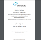 Uzm. Kl. Psk. Erdim Hasip Hakverir Psikoloji sertifikası