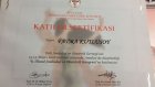 Op. Dr. Fatma Kutlusoy Güçlü Kadın Hastalıkları ve Doğum sertifikası