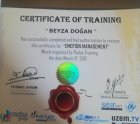 Psk. Beyza Doğan Psikoloji sertifikası