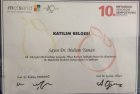 Dyt. Meltem Yaman Diyetisyen sertifikası