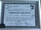 Prof. Dr. Suphi Acar Göz Hastalıkları sertifikası