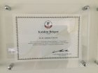 Dr. Dt. Abdullah Ceylan Diş Hekimi sertifikası