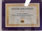 Dr. Pelin Taşkıran Medikal Estetik Tıp Doktoru sertifikası