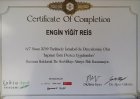 Dt. Engin Yiğit Reis Diş Hekimi sertifikası
