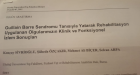 Uzm. Dr. Mehmet Ali Biçer Fiziksel Tıp ve Rehabilitasyon sertifikası