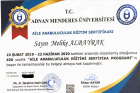 Aile Danışmanı Melike Albayrak Aile Danışmanı sertifikası