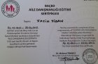 Uzm. Psk. Dan. Fatih Fidan Psikoloji sertifikası
