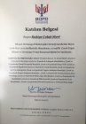 Uzm. Dr. Rukiye Çolak Sivri Çocuk ve Ergen Psikiyatristi sertifikası