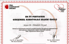 Doç. Dr. Abdullah Özyurt Çocuk Sağlığı ve Hastalıkları sertifikası