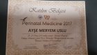 Op. Dr. Ayşe Meryem Uslu Kadın Hastalıkları ve Doğum sertifikası