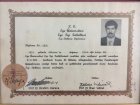 Dr. Adnan Atlı Medikal Estetik Tıp Doktoru sertifikası