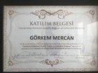 Dyt. Görkem Mercan Diyetisyen sertifikası