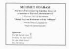 Prof. Dr. Hacı Mehmet Odabaşı Genel Cerrahi sertifikası