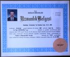 Prof. Dr. Naci Kostakoğlu Plastik Rekonstrüktif ve Estetik Cerrahi sertifikası
