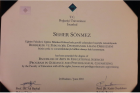 Dil ve Konuşma Terapisti Seher Sönmez Dil Konuşma Bozuklukları sertifikası