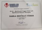 Fzt. Damla Bestelci Fizyoterapi sertifikası