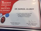 Op. Dr. Nurgül Ulusoy Kadın Hastalıkları ve Doğum sertifikası