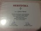 Uzm. Kl. Psk. Gonca Barut Psikoloji sertifikası